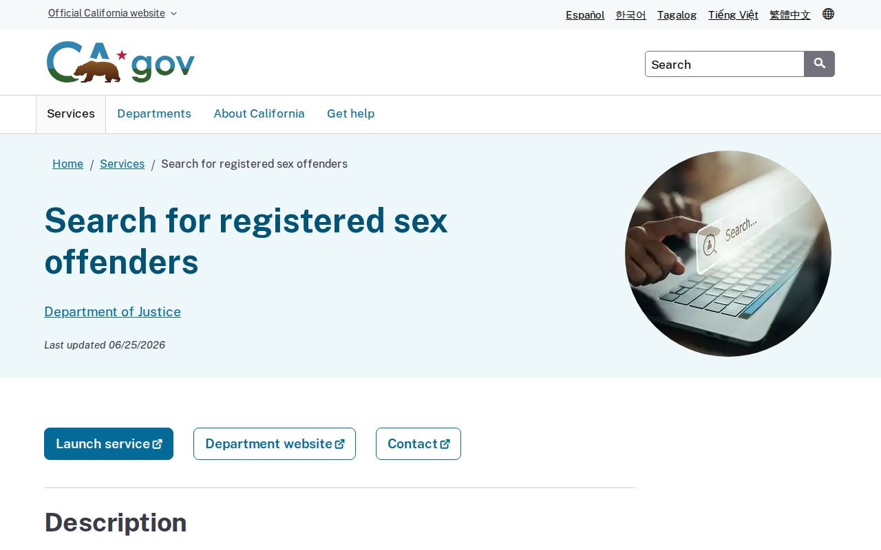 Siskiyou County released inmate mugshots compared with California Megan's Law registry
